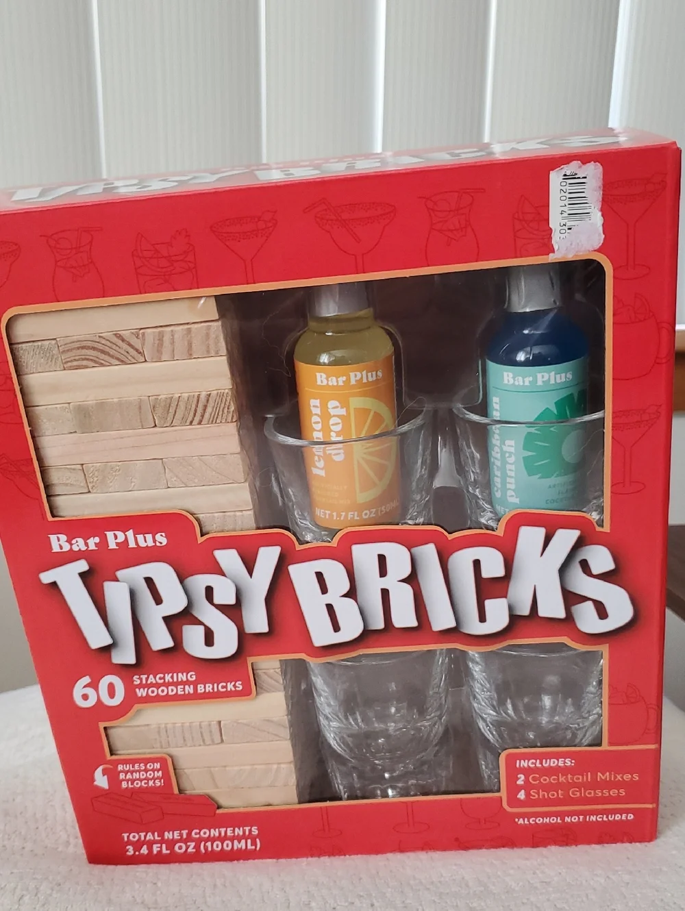 Tipsy Bricks Party Game Set